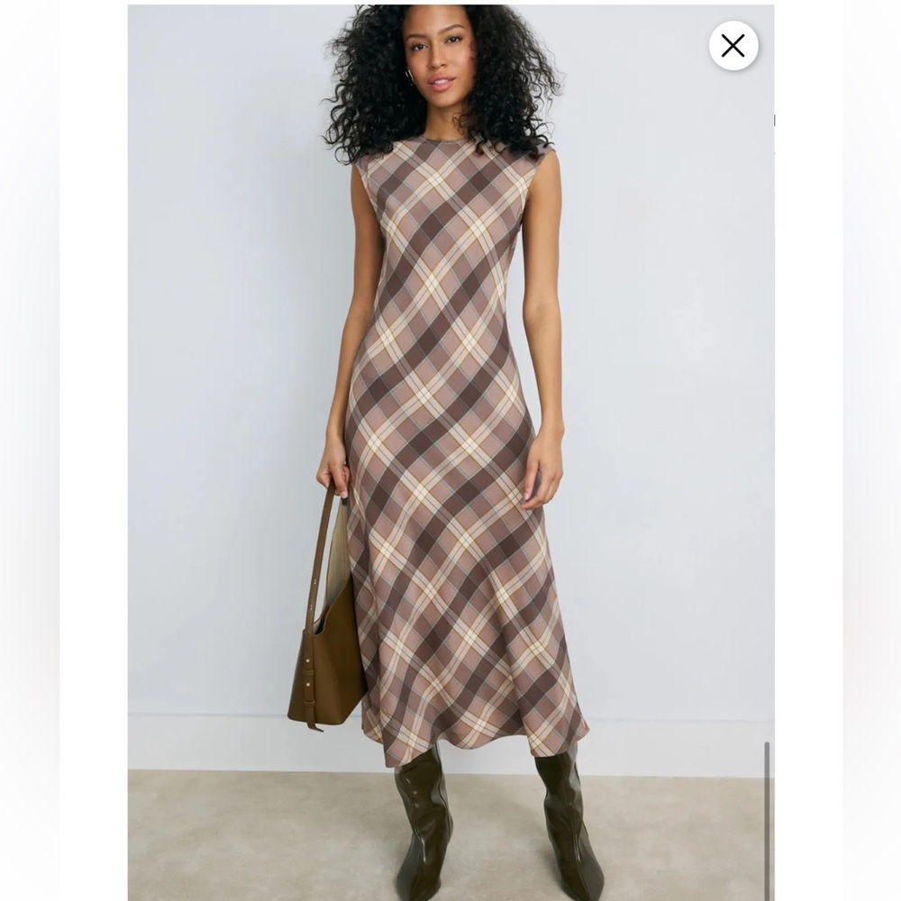 Argent Minimal Bias Dress, Size: S